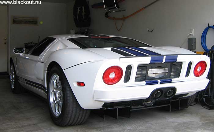 A Ford GT with the Swedish Lysholmblown 54L DOHC 